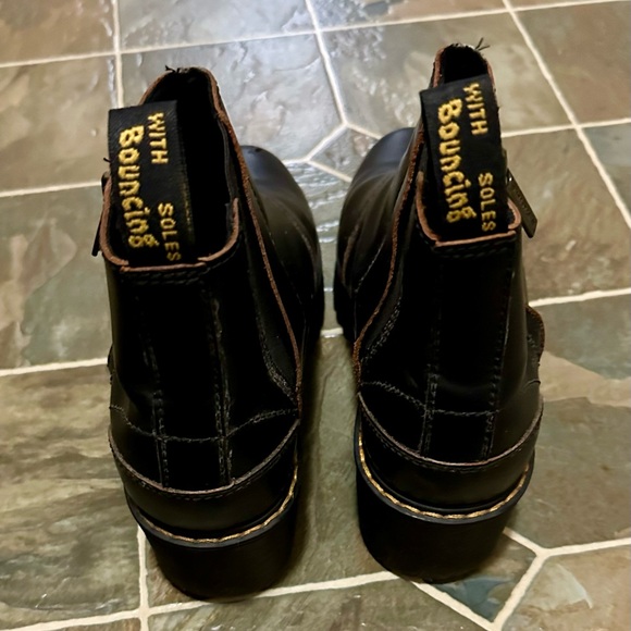 Dr Martens Black Platform Boots - Picture 3 of 5